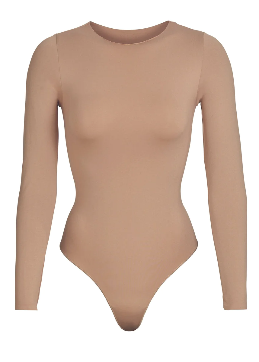 ESSENTIAL CREW NECK LONG SLEEVE BODYSUIT